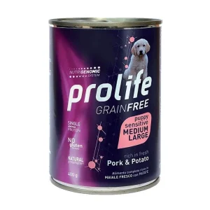 Prolife Sensitive GrainFree Puppy Maiale e Patate 400g