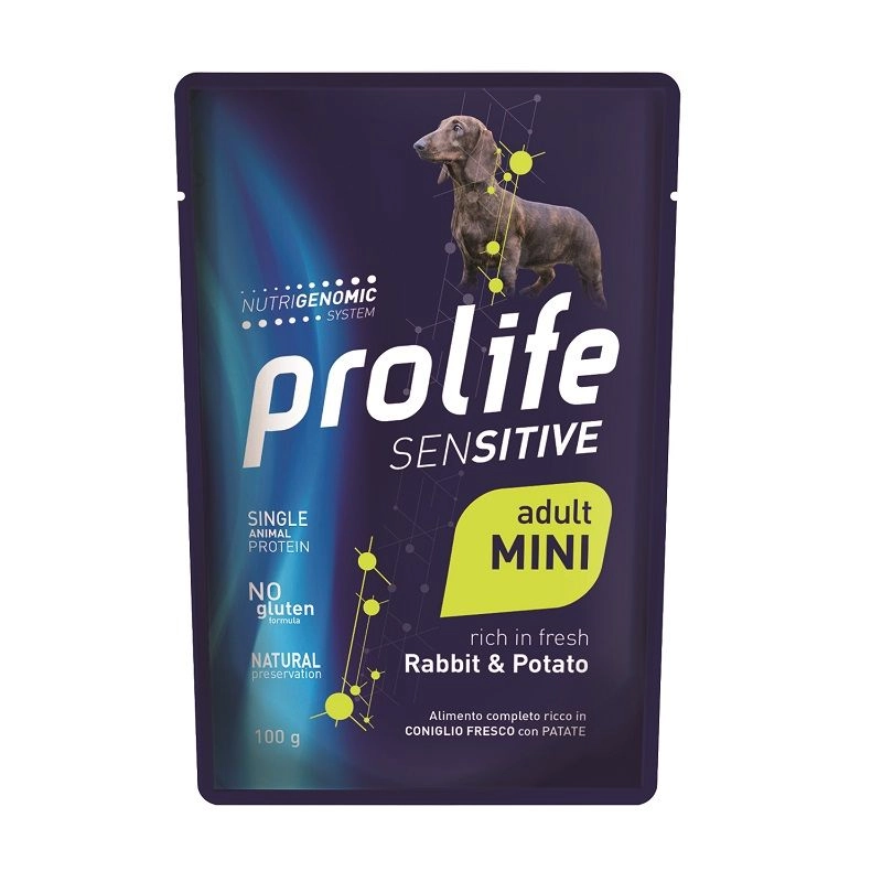 Prolife Sensitive Adult Coniglio e Patate Mini 100g