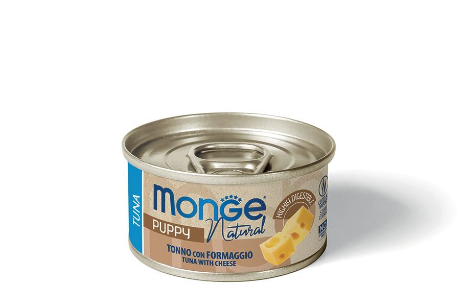 Monge Natural Puppy Tonno con Formaggio 95g