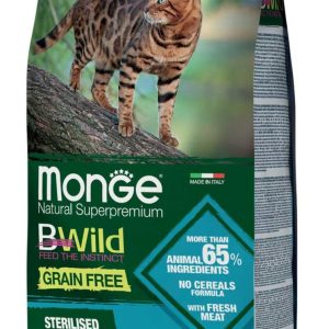 Monge BWild Grain Free Sterilizzato Tonno con Piselli 1,5kg